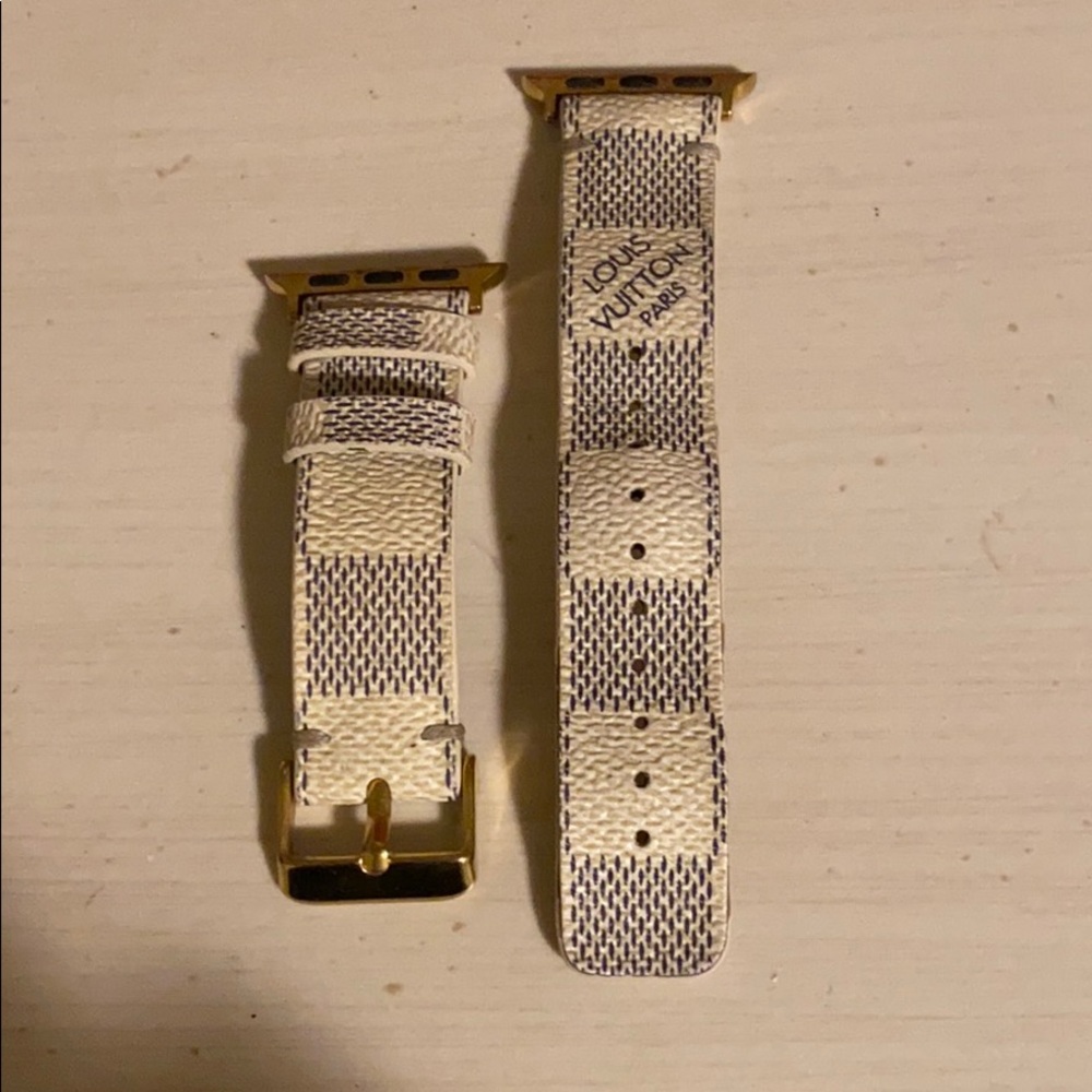 Recycled Louis Vuitton Apple Watch band